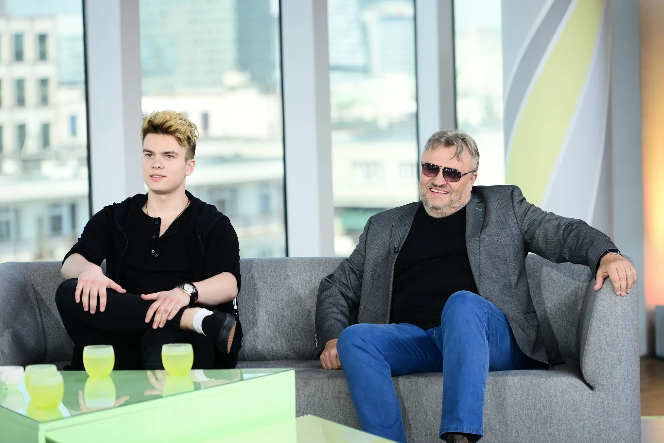 Krzysztof Cugowski z synem Krzysztofem juniorem w "Dzień Dobry TVN" Krzysztof Cugowski z synem Krzysztofem juniorem w "Dzień Dobry TVN"