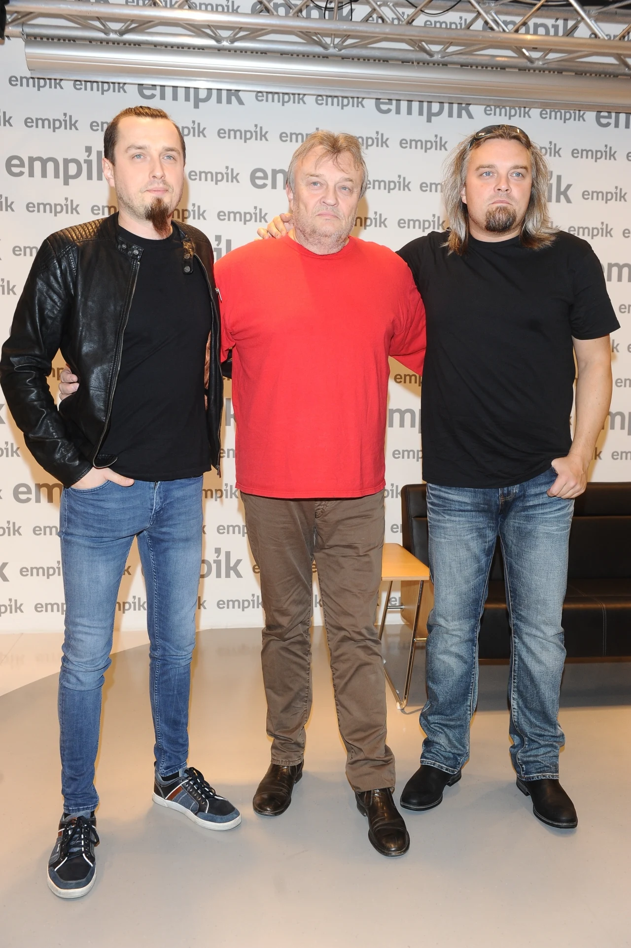 Krzysztof Cugowski ze starszymi synami Krzysztof Cugowski ze starszymi synami