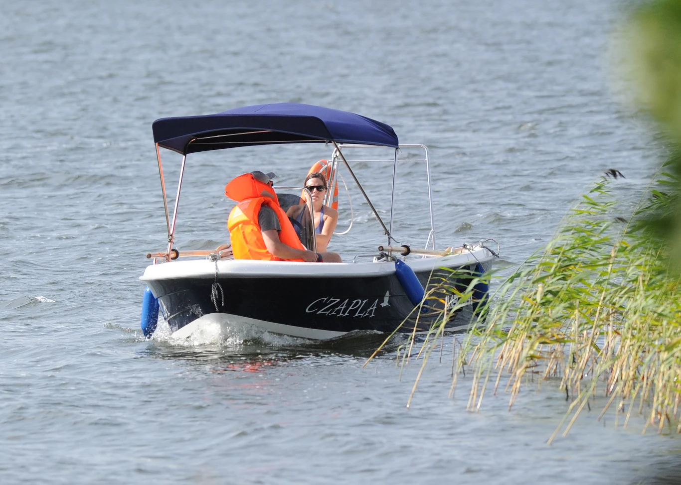 Ola z mężem na Czapli Ola z mężem na Czapli