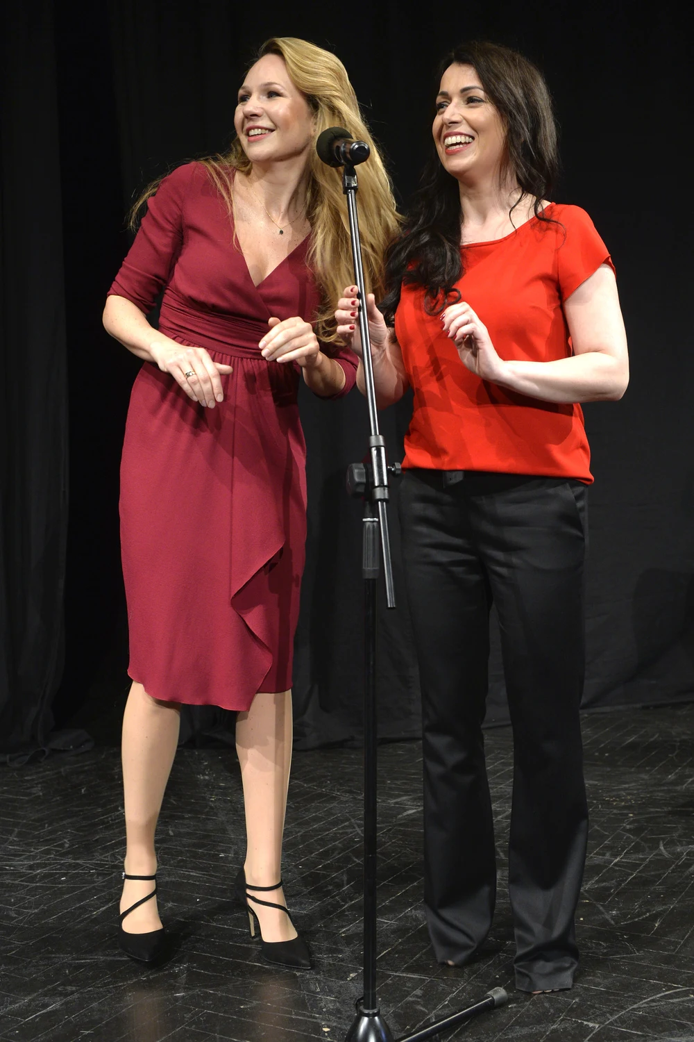 Anna Guzik i Katarzyna Pakosińska  Anna Guzik i Katarzyna Pakosińska