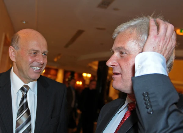 Michał Listkiewicz i Grzegorz Lato