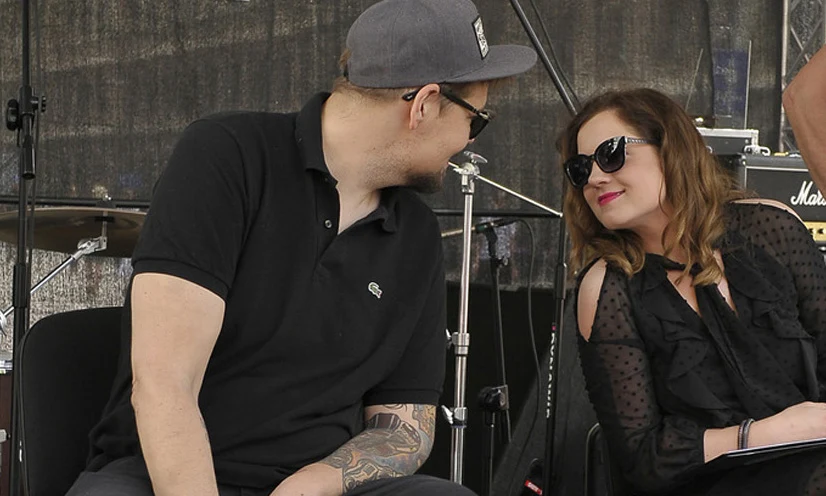 Michał Figurski z narzeczoną Michał Figurski z narzeczoną