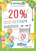 Gazetka promocyjna E.Leclerc - Ciesz się z nami rabatami - ważna do 19-05-2018