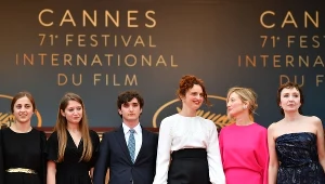 Ekipa filmu Alice Rohrwacher "Lazzaro Felice" w Cannes 2018