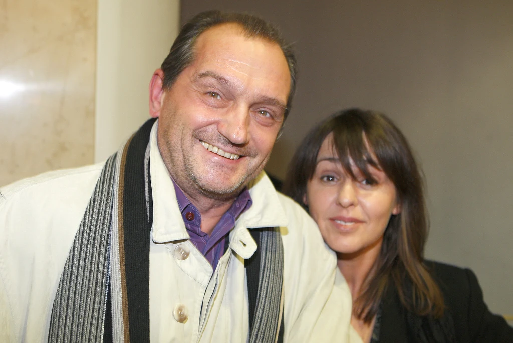 Wojciech Wysocki z żoną Wojciech Wysocki z żoną