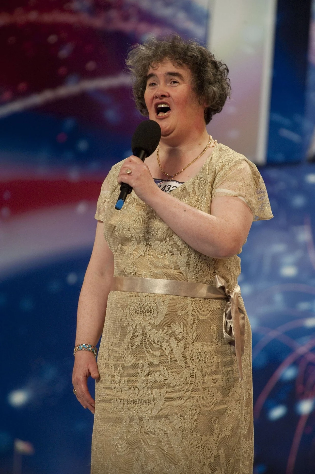 Susan Boyle podczas castingu do "Mam talent" Susan Boyle podczas castingu do "Mam talent"