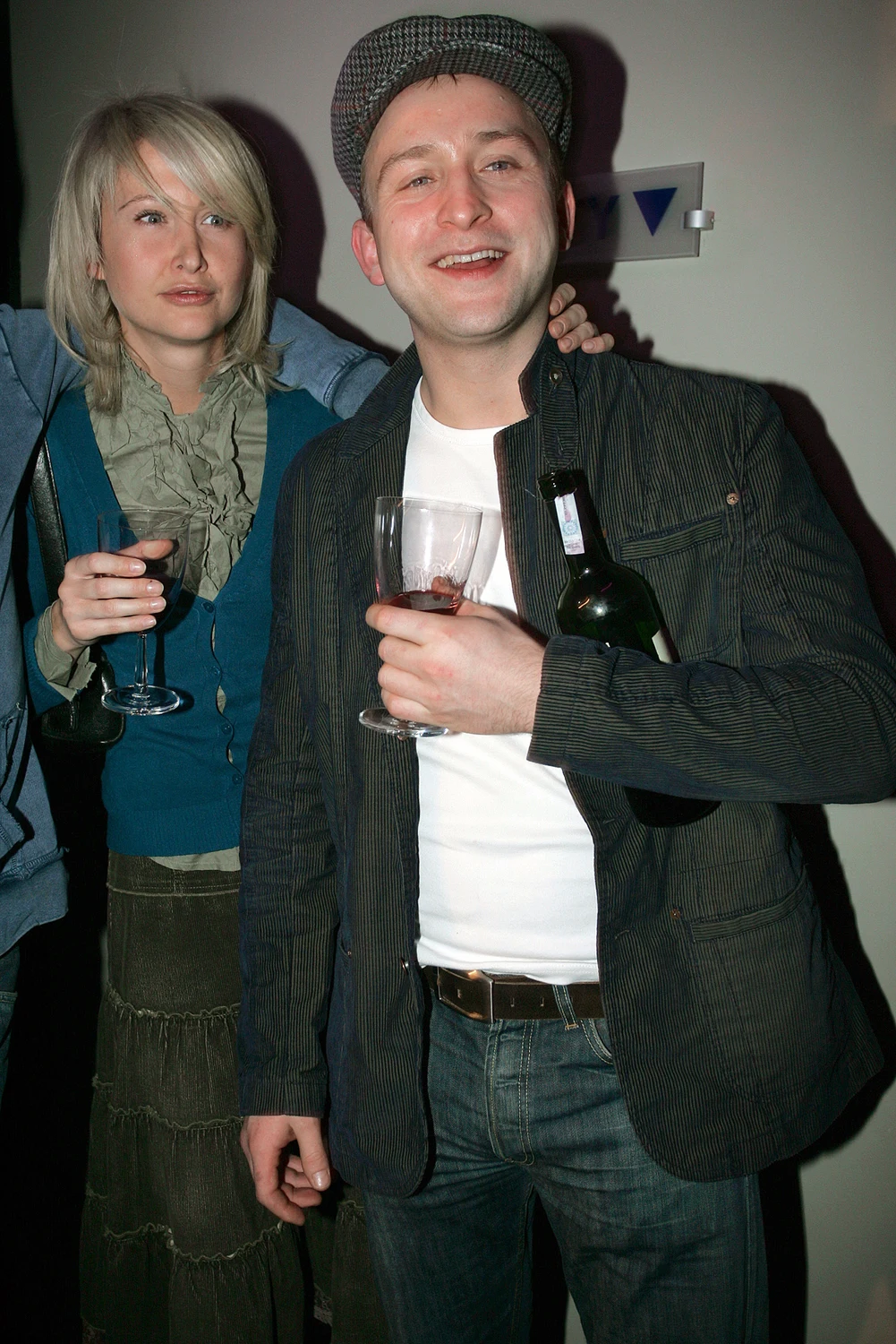 Borys Szyc z matką swojej córki, Anną; zdj. z 2005 roku Borys Szyc z matką swojej córki, Anną; zdj. z 2005 roku