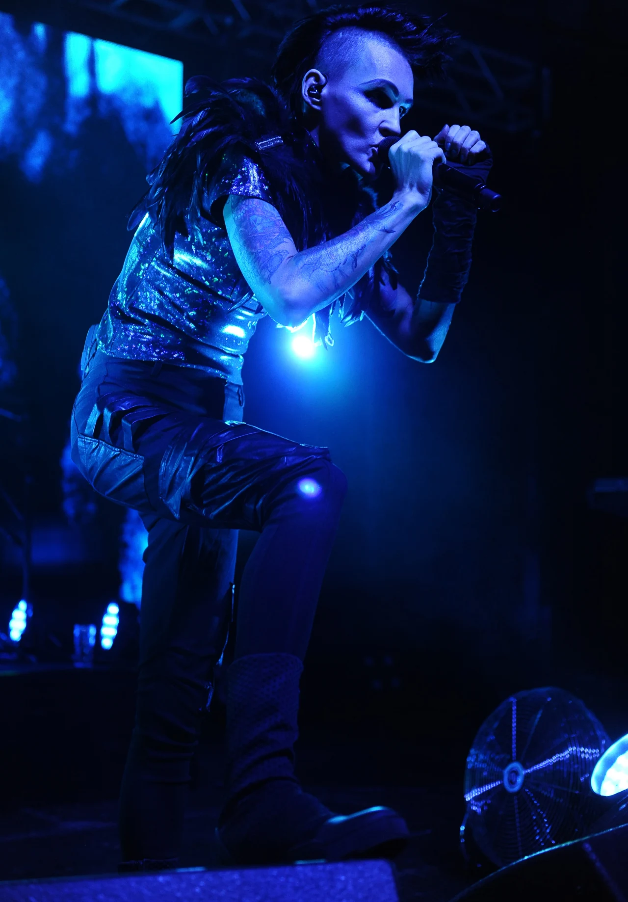 Agnieszka Chylińska w starej fryzurze