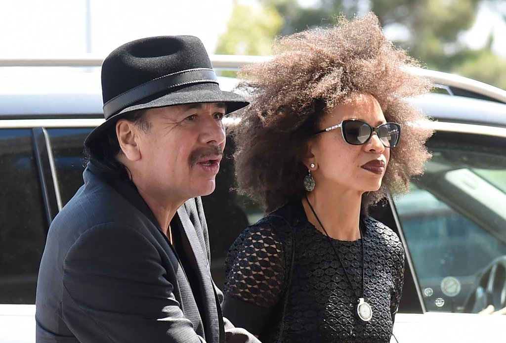 Carlos Santana z żoną Cindy Blackman