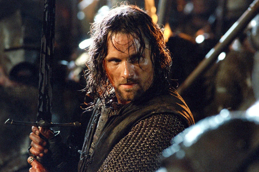 W kinowym cyklu Aragorna zagrał Viggo Mortensen W kinowym cyklu Aragorna zagrał Viggo Mortensen