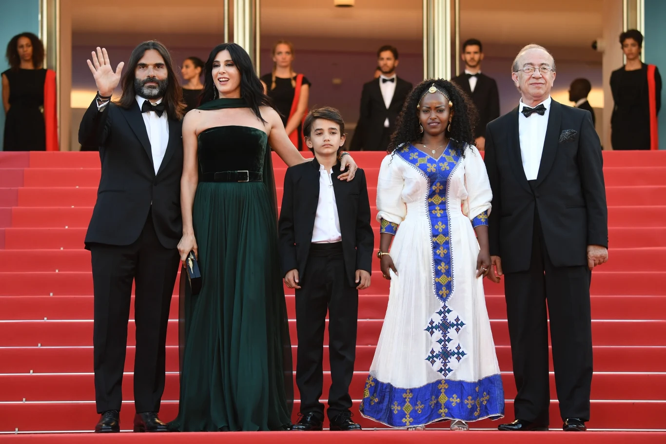 Ekipa filmu Nadine Labaki "Kafarnaum" na festiwalu w Cannes Ekipa filmu Nadine Labaki "Kafarnaum" na festiwalu w Cannes