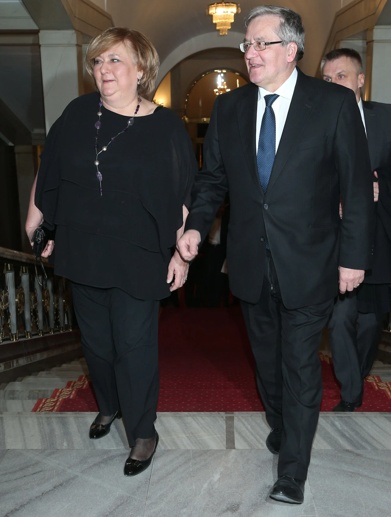 Anna i Bronisław Komorowscy