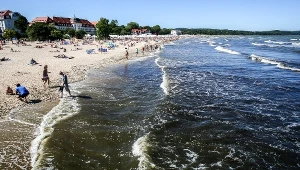 Plaża w Sopocie; zdj. ilustracyjne 