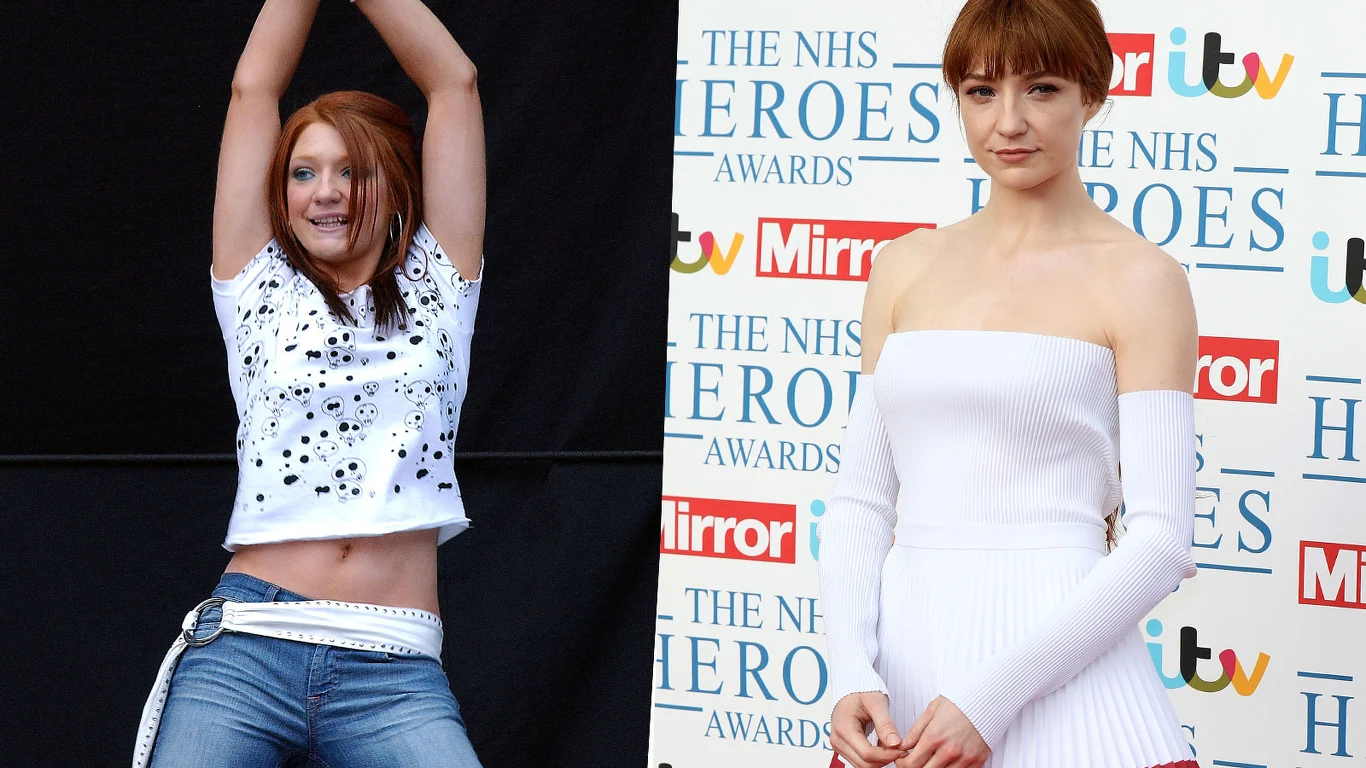 Nicola Roberts w 2003 i 2018 roku Nicola Roberts w 2003 i 2018 roku