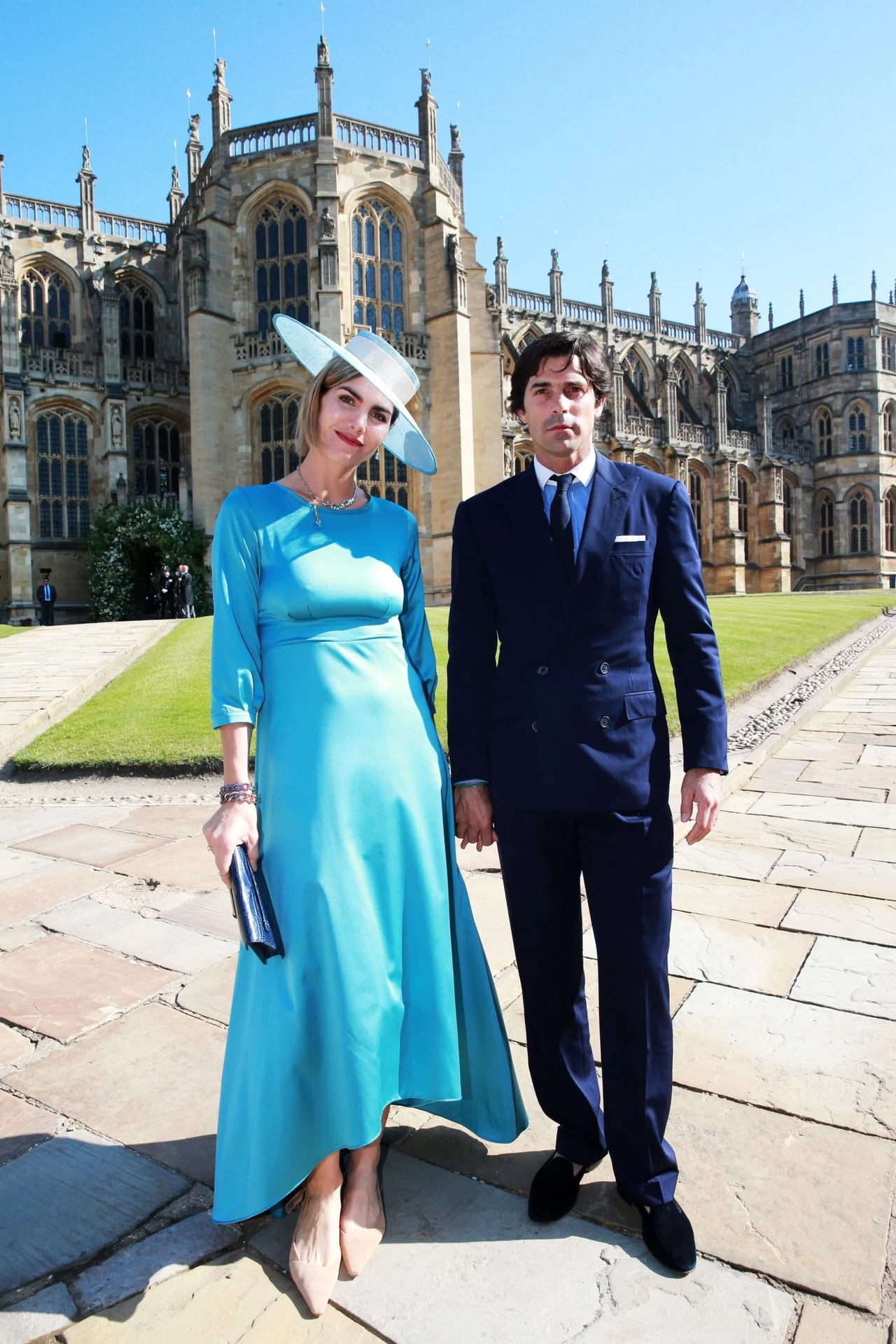 Argentyńska modelka i fotografka Delfina Blaquier oraz zawodnik polo Nacho Figueras Argentyńska modelka i fotografka Delfina Blaquier oraz zawodnik polo Nacho Figueras