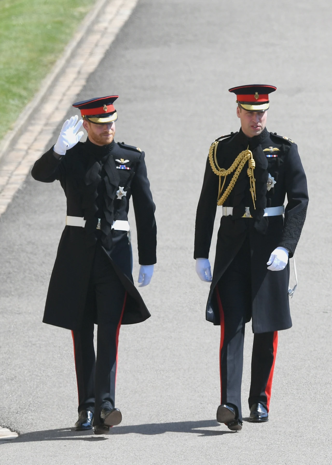 Książę Harry z bratem, Williamem Książę Harry z bratem, Williamem