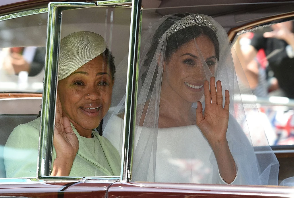 Meghan ze swoją matką Meghan ze swoją matką