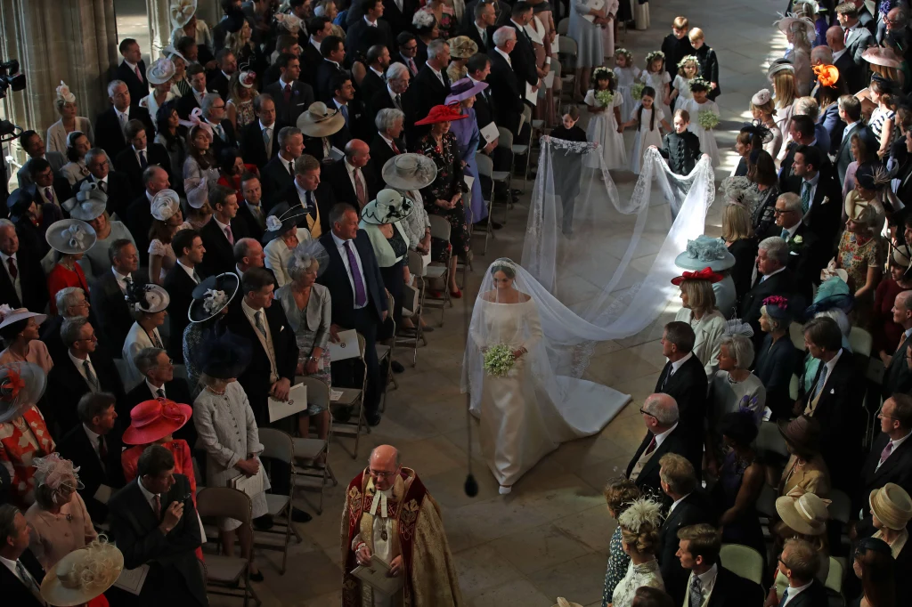 Meghan Markle w sukni ślubnej Meghan Markle w sukni ślubnej