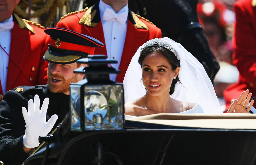 Książę Harry wraz z żoną, Meghan Markle, księżną Sussex Książę Harry wraz z żoną, Meghan Markle, księżną Sussex