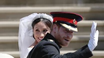 Książę Harry wraz z żoną, Meghan Markle, księżną Sussex