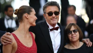 Producentka Ewa Puszczyńska (P) i reżyser Paweł Pawlikowski (C) w Cannes
