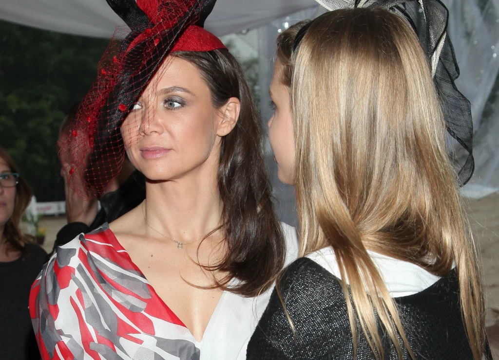 Kinga Rusin z córką 