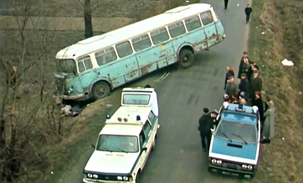 Kadr z filmu "Zmowa". 1988, reż. Janusz Petelski