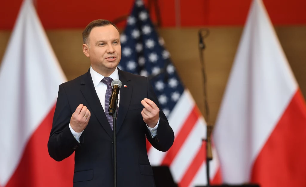 Wystąpienie Andrzeja Dudy podczas spotkania z przedstawicielami Polonii w Chicago