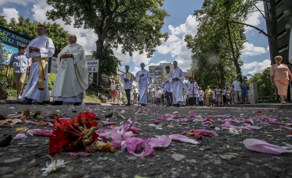 Procesja z okazji Bożego Ciała; Zdj. ilustracyjne Procesja z okazji Bożego Ciała; Zdj. ilustracyjne