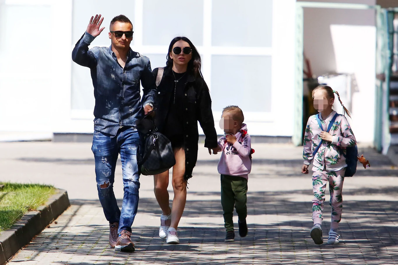 Sławomir Peszko z rodziną Sławomir Peszko z rodziną