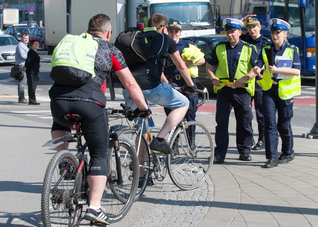 Dziś policja weźmie na cel pieszych i rowerzystów