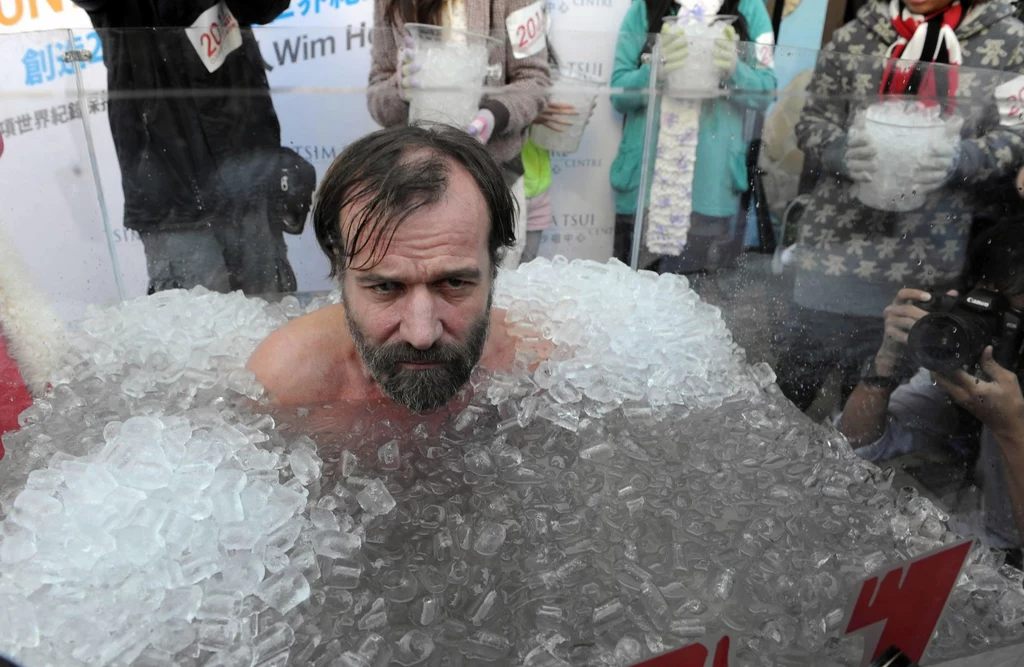 Holender Wim Hof poprzez intensywną medytację stał się praktycznie niewrażliwy na zimno. Niestraszne mu są nawet arktyczne mrozy!