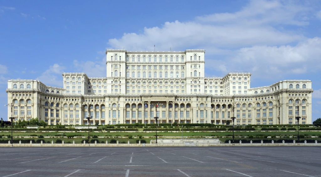 Pałac Parlament w Bukareszcie dawniej znany jako Dom Ludowy