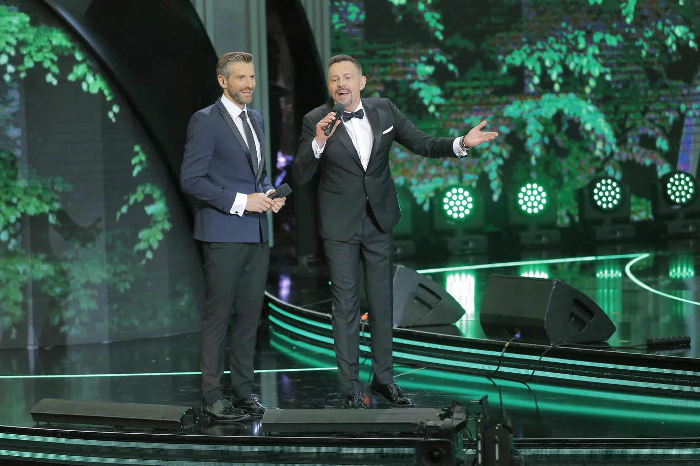 Maciej Dowbor i Krzysztof Ibisz Maciej Dowbor i Krzysztof Ibisz