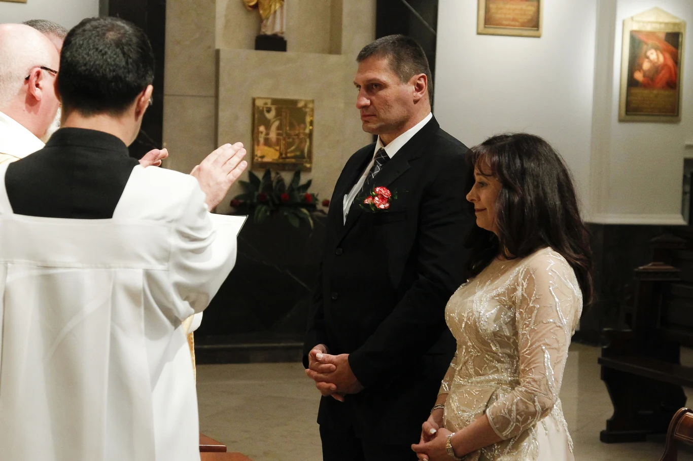 Andrzej Gołota z żoną Mariolą Andrzej Gołota z żoną Mariolą