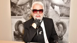 Karl Lagerfeld: tak wygląda bez ciemnych okularów