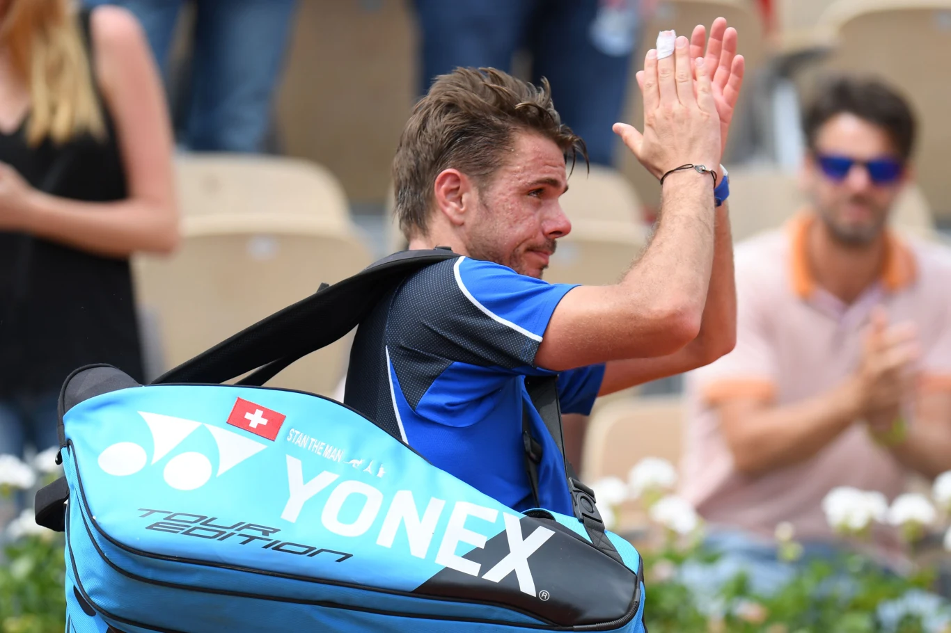 Stan Wawrinka żegna się z Paryżem Stan Wawrinka żegna się z Paryżem
