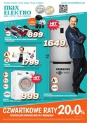 Gazetka promocyjna MaxElectro - Czwartkowe raty - ważna do 30-06-2018