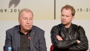 Jerzy Stuhr z synem Maciejem