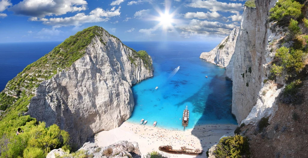 Zakynthos to jedna z najpopularniejszych, greckich wysp