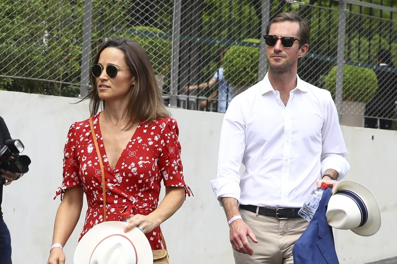 Ciężarna Pippa Middleton z mężem