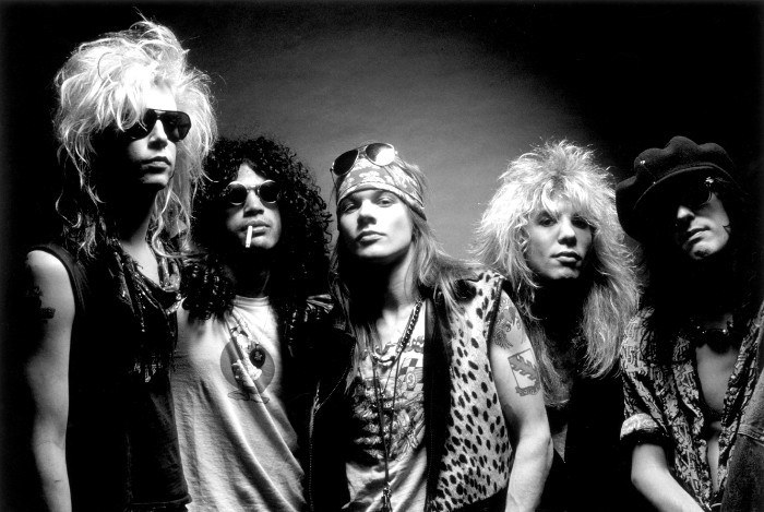 Guns N' Roses w składzie, który nagrał płytę "Appetite for Destruction"