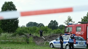 Wypadek awionetki na lądowisku dla samolotów rekreacyjnych w Bobrownikach