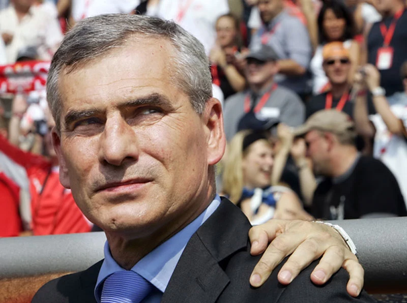 Paweł Janas podczas mundialu w Niemczech Paweł Janas podczas mundialu w Niemczech