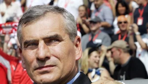 Paweł Janas podczas mundialu w Niemczech