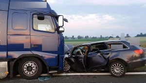 Zdjęcie z miejsca zdarzenia