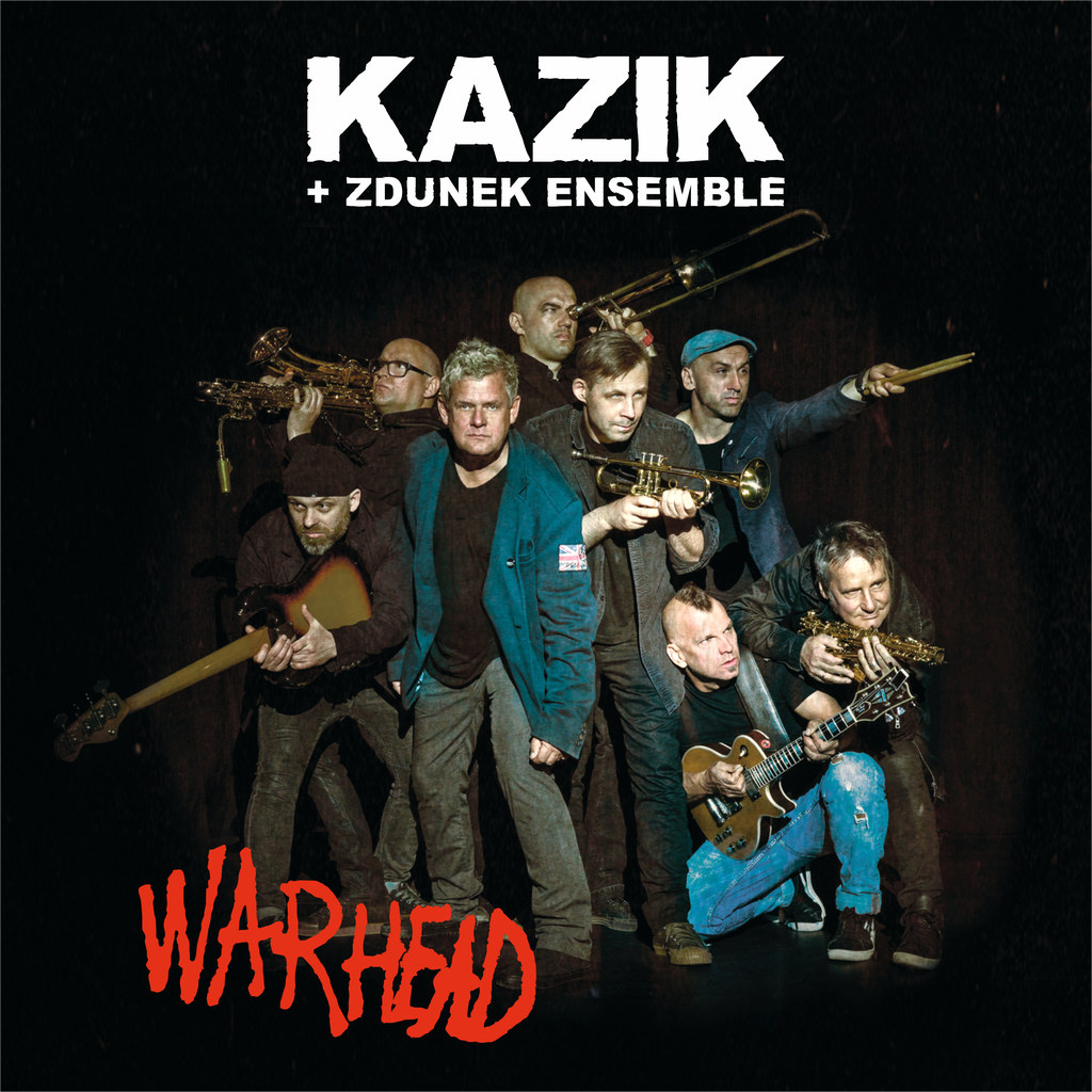 Okładka płyty "Warhead" projektu Kazik + Zdunek Ensemble