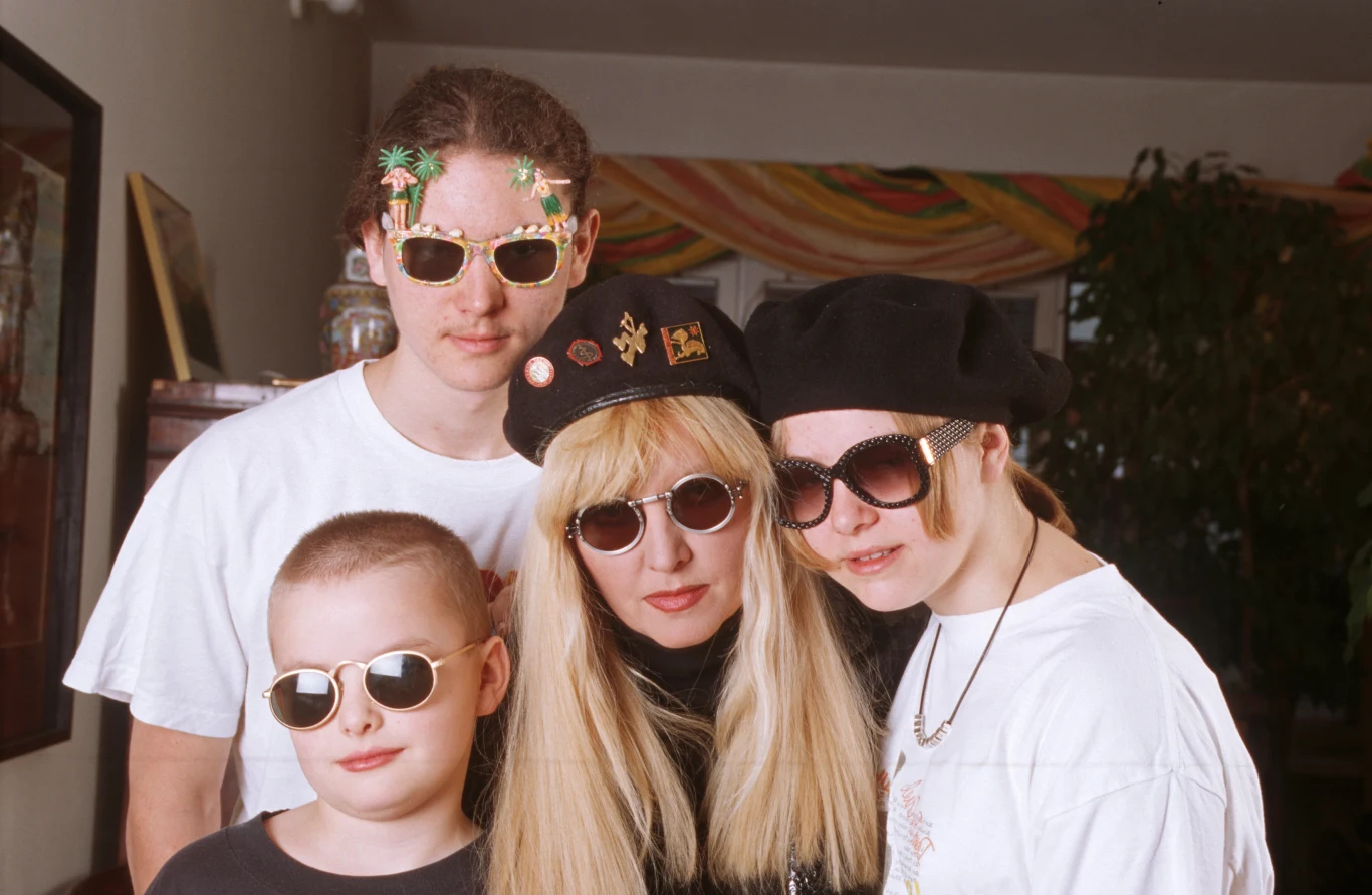 Maryla Rodowicz z dziećmi, fot. Mikołaj Grynberg