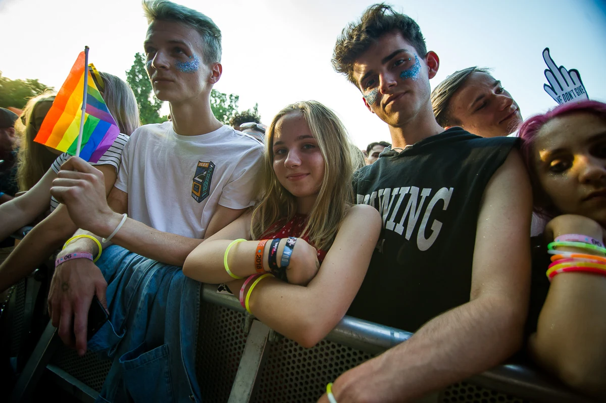 Publiczność podczas pierwszego dnia Orange Warsaw Festival 2018