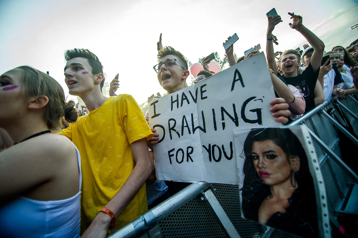 Publiczność podczas pierwszego dnia Orange Warsaw Festival 2018